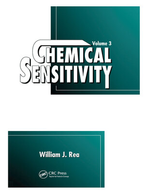 cover image of Chemical Sensitivity: Clinical Manifestation, Volume III